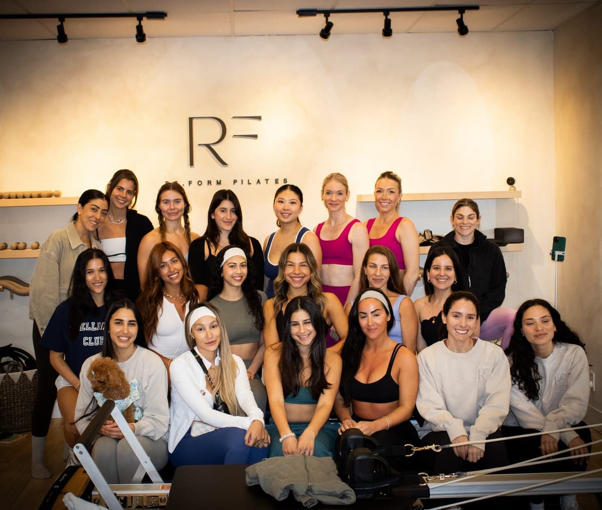 RF Pilates – Workout Class Shoot